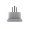 Gembird World to US power adapter plug, 10 A | A-AC-USMINTF | Travel adapter