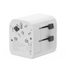 Gembird EU to Universal travel power adapter, 12W | TPA-EU2A12-01-W | 5 V
