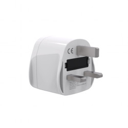 Gembird World to UK power adapter plug, 10 A | A-AC-UKMINTF