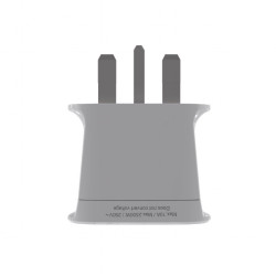 Gembird World to UK power adapter plug, 10 A | A-AC-UKMINTF