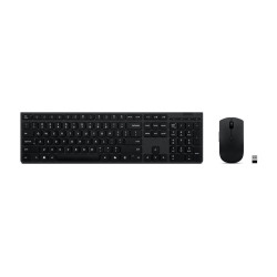 Lenovo Professional Wireless Rechargeable Combo Keyboard and Mouse | Keyboard and Mouse Set | Wireless | Mouse included | Estoni