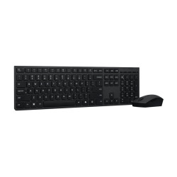 Lenovo Professional Wireless Rechargeable Combo Keyboard and Mouse | Keyboard and Mouse Set | Wireless | Mouse included | Estoni