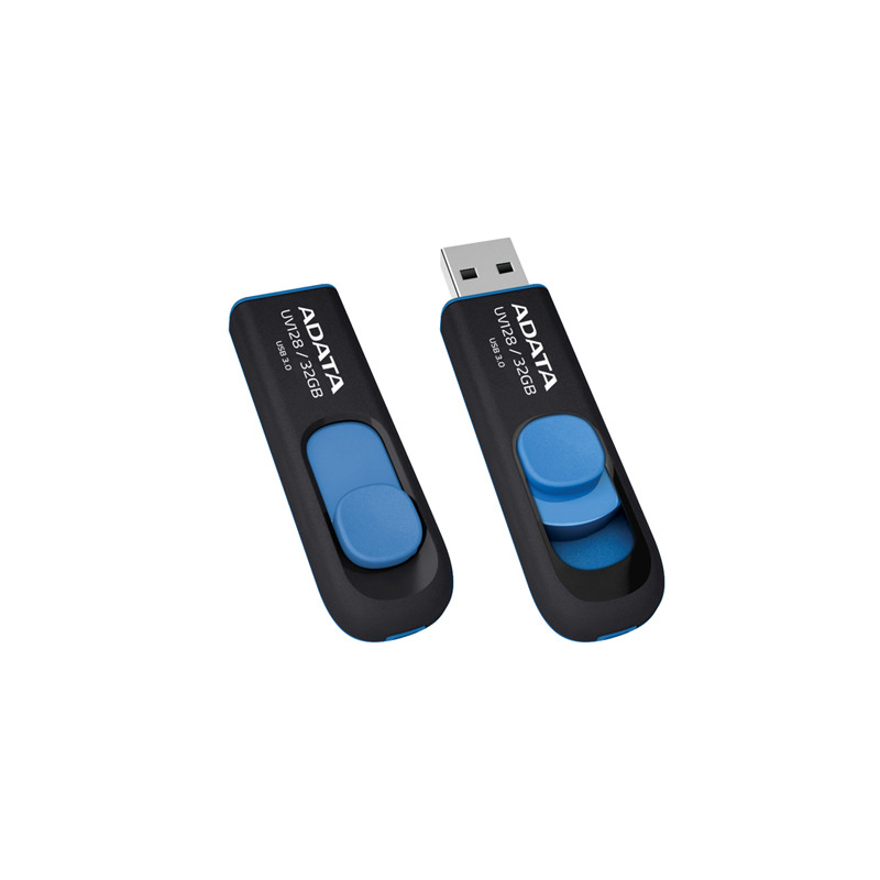 ADATA | UV128 | 64 GB | USB 3.0 | Black/Blue