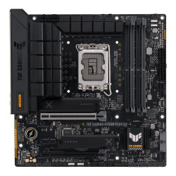 Asus | TUF GAMING B760M-PLUS D4 | Processor family Intel | Processor socket LGA1700 | DDR4 DIMM | Memory slots 4 | Supported har
