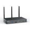 SafeStream Gigabit Multi-WAN VPN Router | ER706W | 802.1q | Ethernet LAN (RJ-45) ports 1 Gigabit SFP WAN Port, 1 Gigabit RJ45 WA