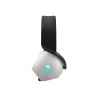 Dell Gaming Headset | Alienware Tri Mode AW725H | Bluetooth | Over-Ear | Microphone | Noise canceling | Wireless | Lunar Light