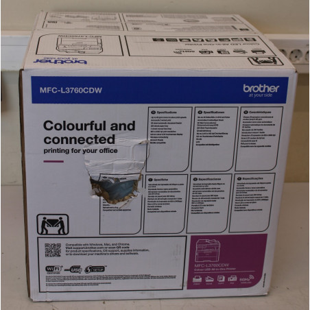 SALE OUT. Brother MFC-L3760CDW Color All-in-One LED Printer with Fax | Brother Multifunction Printer | MFC-L3760CDW | Laser | Co
