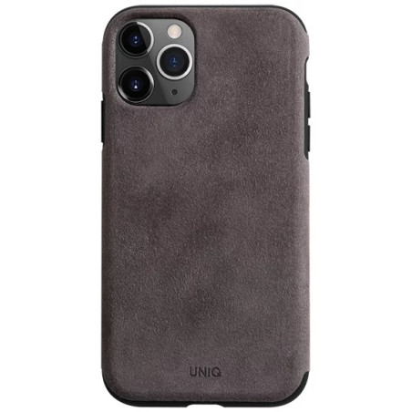 uniq | Back cover | Apple | iPhone 11 Pro Max | Plastic | Grey/Brown