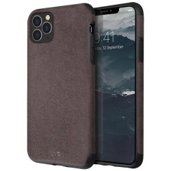 uniq | Back cover | Apple | iPhone 11 Pro Max | Plastic | Grey/Brown