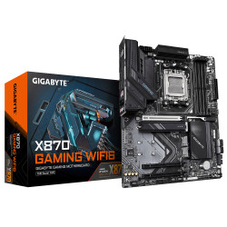 Gigabyte X870 GAMING WF6 | Processor family AMD | Processor socket AM5 | DDR5 | Supported hard disk drive interfaces M.2, SATA |