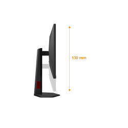 AOC | Q27G4SRU | 27 " | Fast IPS | QHD | 16:9 | 320 Hz | 0.3 ms | 2560 x 1440 pixels | 400 cd/m | HDMI ports quantity 2 | Black