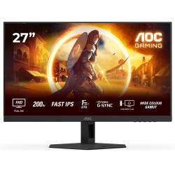 AOC | 27G4HRE | 27 " | Fast IPS | FHD | 16:9 | 200 Hz | 1 ms | 1920 x 1080 pixels | 300 cd/m | HDMI ports quantity 2 | Black