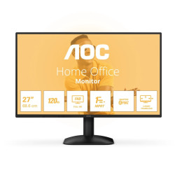 AOC | 27B31H | 27 " | IPS | FHD | 16:9 | 120 Hz | 1 ms | 1920 x 1080 pixels | 300 cd/m | HDMI ports quantity 1 | Black