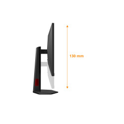 AOC | U27G4R | 27 " | Fast IPS | UHD | 16:9 | 120 Hz | 1 ms | 3840 x 2160 pixels | 400 cd/m | HDMI ports quantity 2 | Black