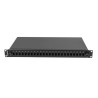 Lanberg Rackmount 19" 1U Fiber Patch panel 24xSC Simplex/24XLC Duplex Black with Accessories | FOP1-24SS-LDB