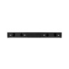 Lanberg Rackmount 19" 1U Fiber Patch panel 24xSC Simplex/24XLC Duplex Black with Accessories | FOP1-24SS-LDB