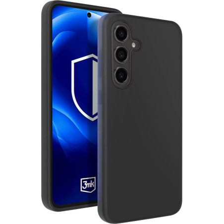 3MK | Back cover | Samsung | Galaxy S24 FE | Silicone | Black