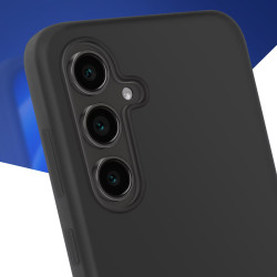 3MK | Back cover | Samsung | Galaxy S24 FE | Silicone | Black