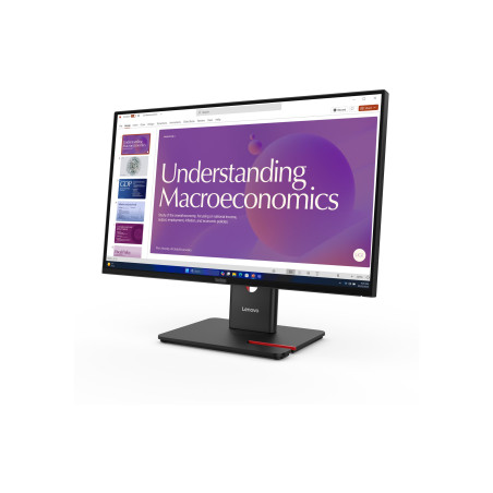 Lenovo ThinkVision T24D-40 | 23.8 " | IPS | 16:9 | 120 Hz | 4 ms | 1920 x 1080 pixels | 250 cd/m | HDMI ports quantity 1 | Eclip