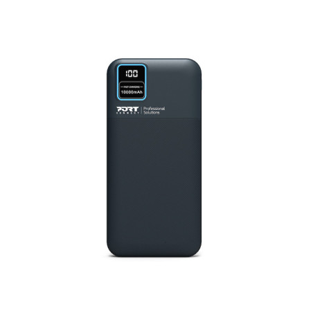 PORT CONNECT | External USB-C battery | 10000 mAh | Blue