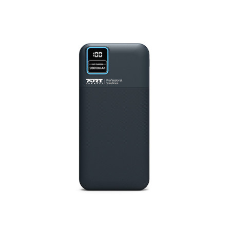 PORT CONNECT External USB-C battery | 20000 mAh | Blue
