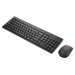 Lenovo Essential Wireless Combo Keyboard & Mouse Gen2 | Keyboard and Mouse Set | Wireless | Mouse included | US | Black