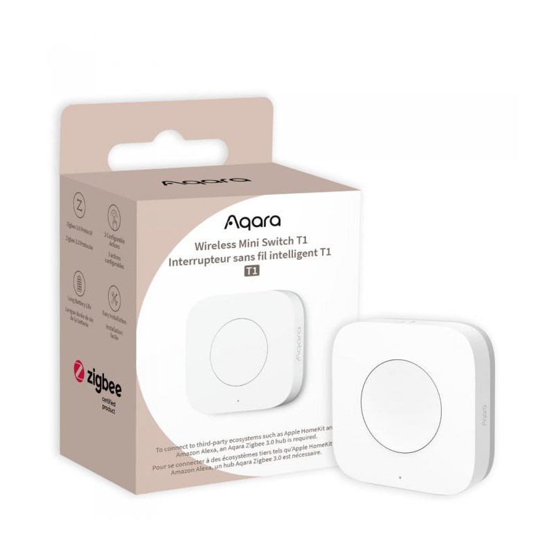 Aqara | T1 wireless button Zigbee 3.0, WB-R02D