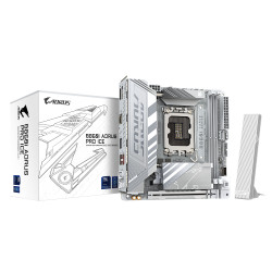Gigabyte B860I AORUS PRO ICE | Processor family Intel | Processor socket LGA1851 | DDR5 | Supported hard disk drive interfaces S