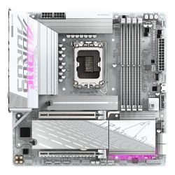 Gigabyte B860M AORUS ELITE WIFI6E ICE | Processor family Intel | Processor socket LGA1851 | DDR5 | Supported hard disk drive int