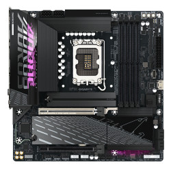 Gigabyte B860M AORUS ELITE WIFI6E | Processor family Intel | Processor socket LGA1851 | DDR5 | Supported hard disk drive interfa