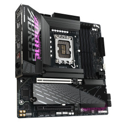 Gigabyte B860M AORUS ELITE WIFI6E | Processor family Intel | Processor socket LGA1851 | DDR5 | Supported hard disk drive interfa