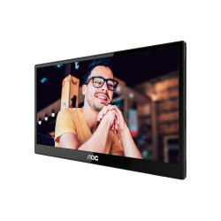 AOC 16T3EA | 16 " | IPS | FHD | 16:9 | 60 Hz | 4 ms | 1920 x 1080 pixels | 250 cd/m | Black