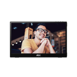 AOC 16T3EA | 16 " | IPS | FHD | 16:9 | 60 Hz | 4 ms | 1920 x 1080 pixels | 250 cd/m | Black