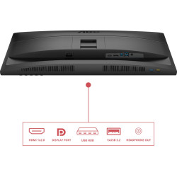 AOC Q27E4U | 27 " | IPS | QHD | 16:9 | 120 Hz | 4 ms | 2560 x 1440 pixels | 350 cd/m | HDMI ports quantity 1