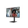 AOC U27E4CV | 27 " | IPS | UHD | 16:9 | 60 Hz | 4 ms | 3840 x 2160 pixels | 400 cd/m | HDMI ports quantity 2 | Black