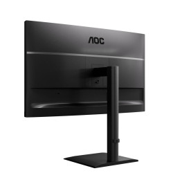 AOC U27E4CV | 27 " | IPS | UHD | 16:9 | 60 Hz | 4 ms | 3840 x 2160 pixels | 400 cd/m | HDMI ports quantity 2 | Black