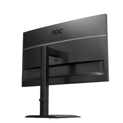 AOC U27E4CV | 27 " | IPS | UHD | 16:9 | 60 Hz | 4 ms | 3840 x 2160 pixels | 400 cd/m | HDMI ports quantity 2 | Black