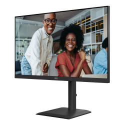 AOC U27E4CV | 27 " | IPS | UHD | 16:9 | 60 Hz | 4 ms | 3840 x 2160 pixels | 400 cd/m | HDMI ports quantity 2 | Black