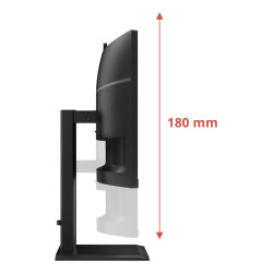 AOC CU34E4CW | 34 " | VA | UWQHD | 120 Hz | 4 ms | 3440 x 1440 pixels | 350 cd/m | HDMI ports quantity 2 | Black