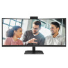 AOC CU34E4CW | 34 " | VA | UWQHD | 120 Hz | 4 ms | 3440 x 1440 pixels | 350 cd/m | HDMI ports quantity 2 | Black