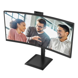 AOC CU34E4CW | 34 " | VA | UWQHD | 120 Hz | 4 ms | 3440 x 1440 pixels | 350 cd/m | HDMI ports quantity 2 | Black