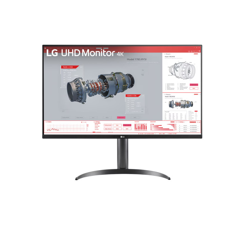 LG 32BR55UK-B | 31.5 " | VA | UHD | 16:9 | 60 Hz | 4 ms | 3840 x 2160 pixels | 250 cd/m | HDMI ports quantity 2