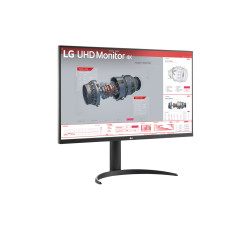LG 32BR55UK-B | 31.5 " | VA | UHD | 16:9 | 60 Hz | 4 ms | 3840 x 2160 pixels | 250 cd/m | HDMI ports quantity 2