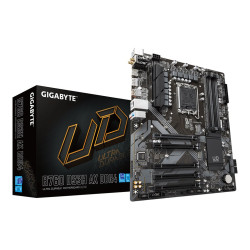 Gigabyte B760 DS3H AX DDR4 (rev. 1.x) | Processor family Intel | Processor socket LGA1700 | DDR4 | Supported hard disk drive int