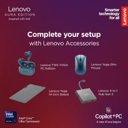 Lenovo Yoga 9 2-in-1 14ILL10 | Luna Grey | 14 " | OLED | Touchscreen | 2.8K WQXGA+ | 2880 x 1800 pixels | Intel Core Ultra 7 | 2