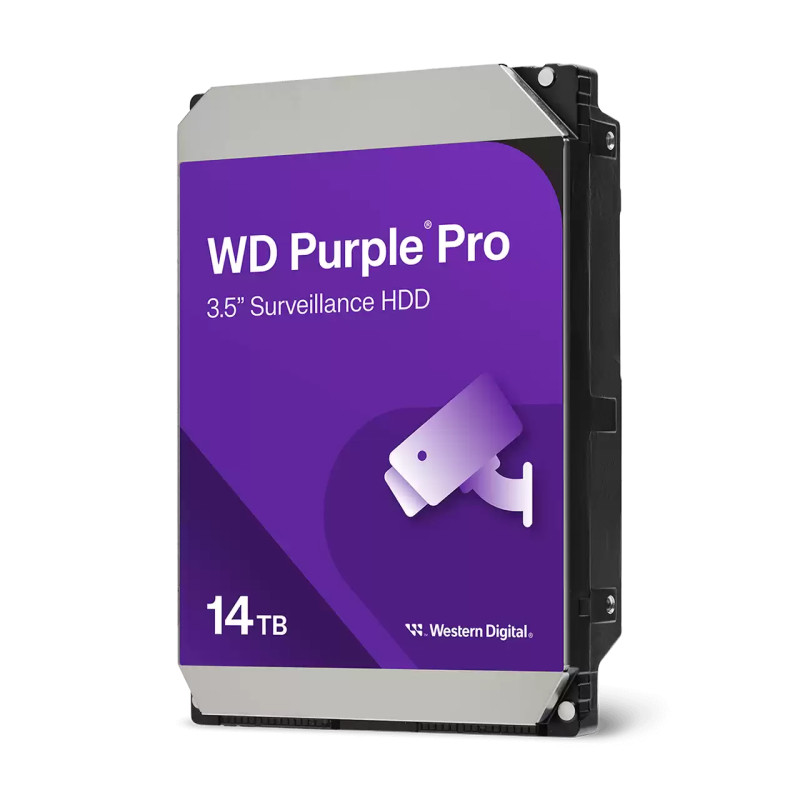 Western Digital Purple Pro Smart Video Hard Drive | 7200 RPM | 14000 GB