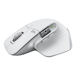 Logitech Mouse | MX MASTER 3S | Wireless | Bluetooth, 2.4GHz | Pale Gray