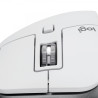 Logitech Mouse | MX MASTER 3S | Wireless | Bluetooth, 2.4GHz | Pale Gray