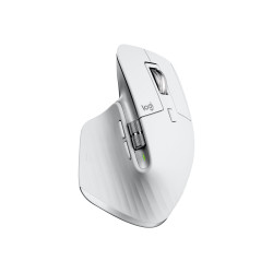Logitech Mouse | MX MASTER 3S | Wireless | Bluetooth, 2.4GHz | Pale Gray