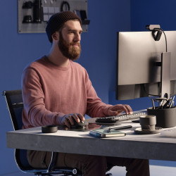 Logitech Mouse | MX MASTER 3S | Wireless | Bluetooth, 2.4GHz | Pale Gray